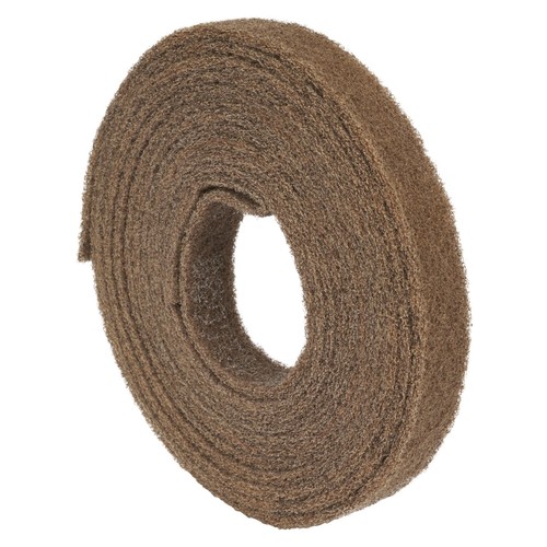 Scotch brite cut - and, polish