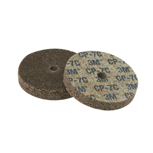 Scotch brite cut - and, polish