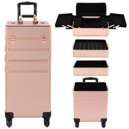 Luxury travel makeup - makeup, trolley