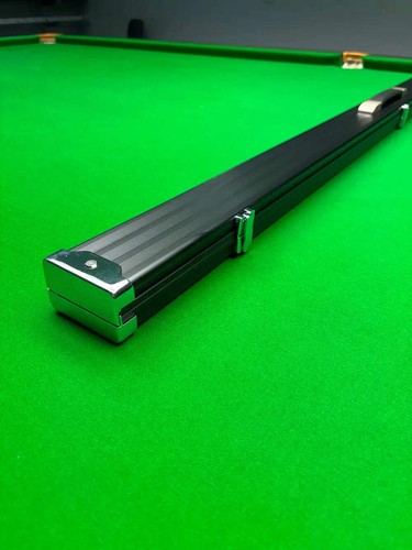 Aluminium cue case black - cue,