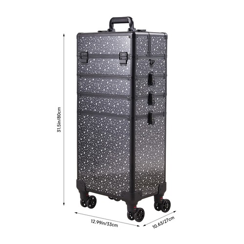 Traveling makeup train - train, case